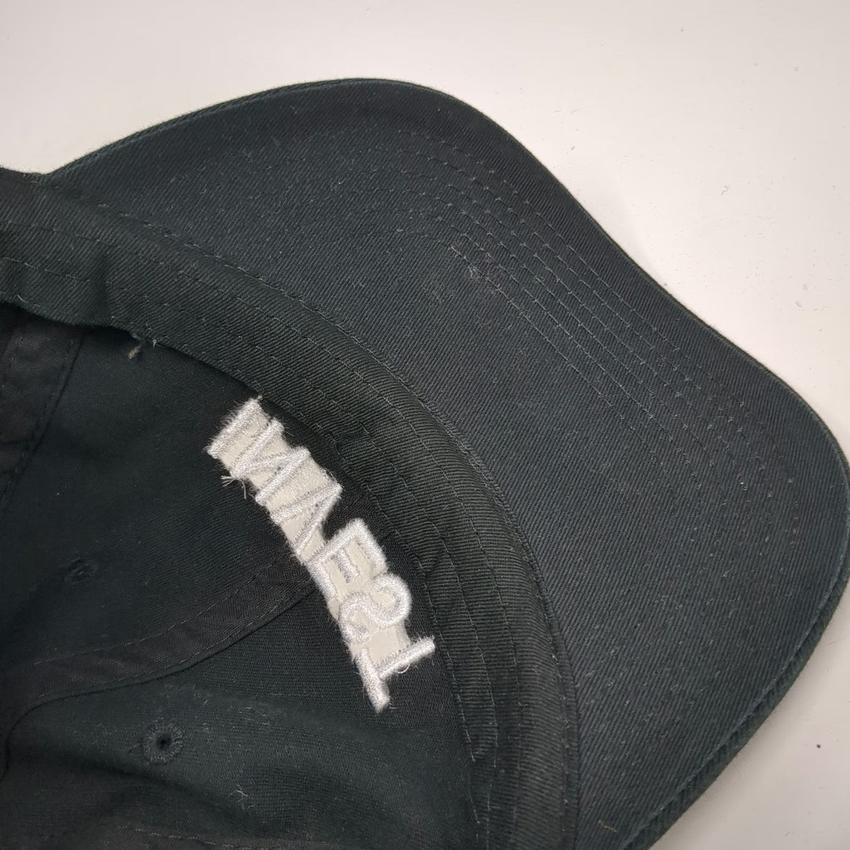 Public Invest Baseball Cap Black One Size Slideback Cotton Hat Finance Stocks