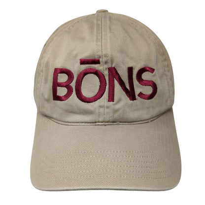 BONS Defense Slideback Hat Tan OS Adjustable Embroidered Richardson Headgear