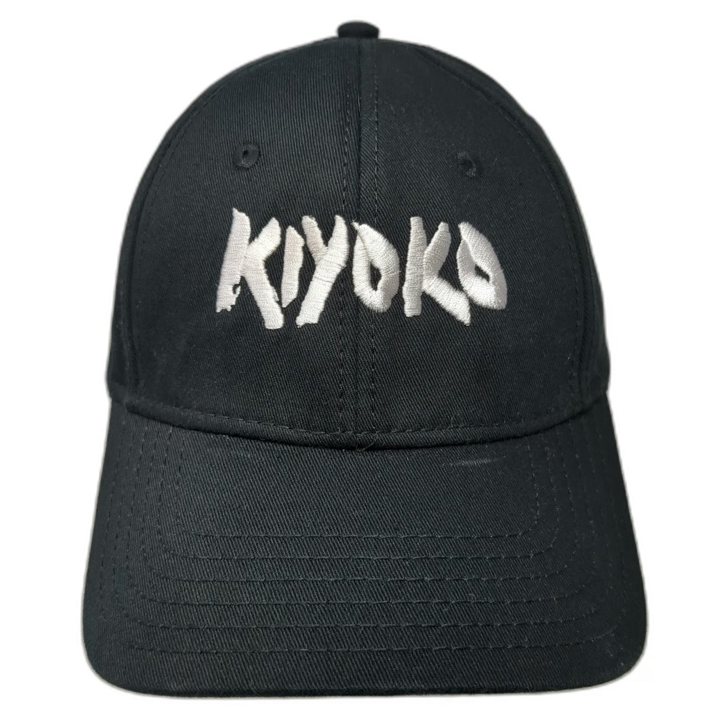 Otto Baseball Cap Black One Size Embroidered Kiyoko Graphic Hat Strapback