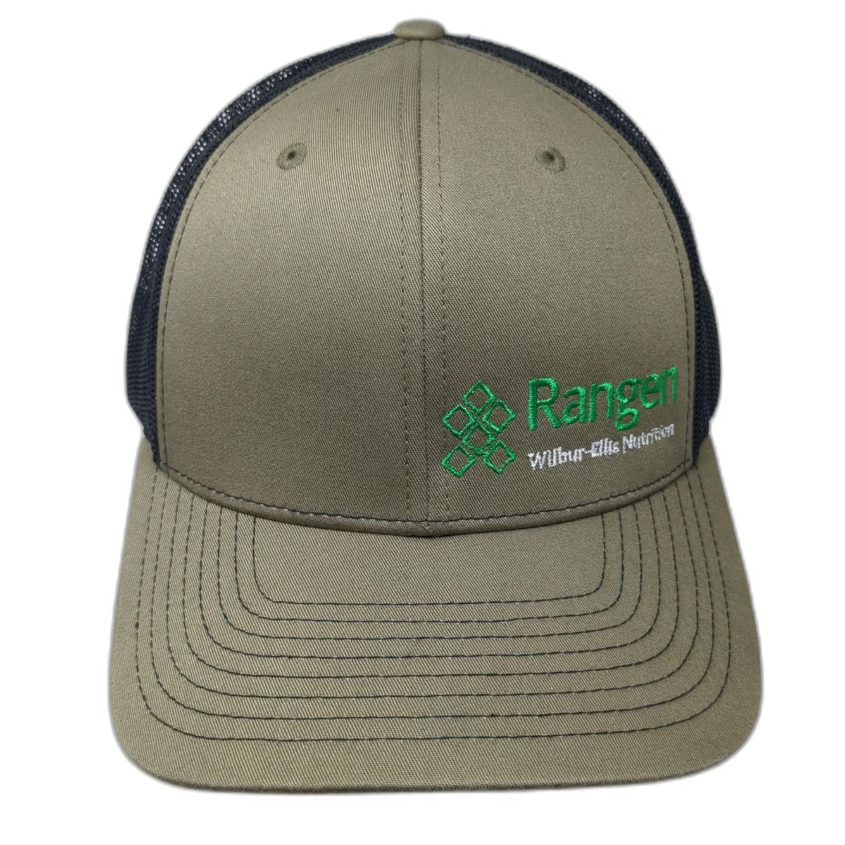 Richardson Trucker Hat Green One Size Mesh Snapback Wilbur-Ellis Nutrition Logo