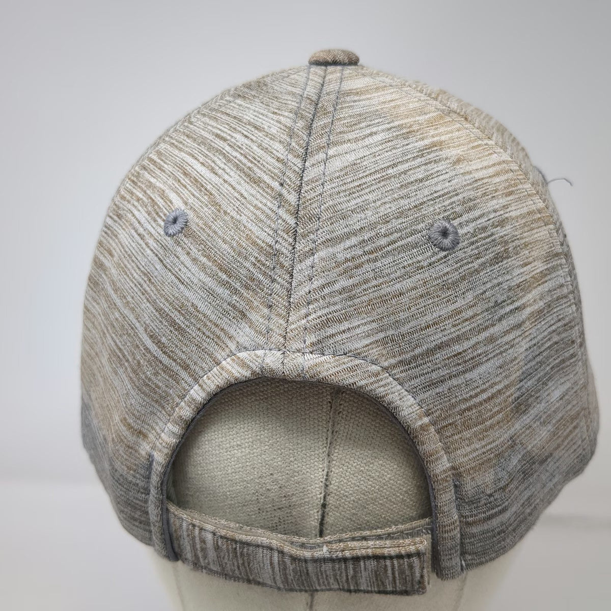Idaho State Bengals NCAA Captivating Headwear Strapback Gray Orange OSFM Hat