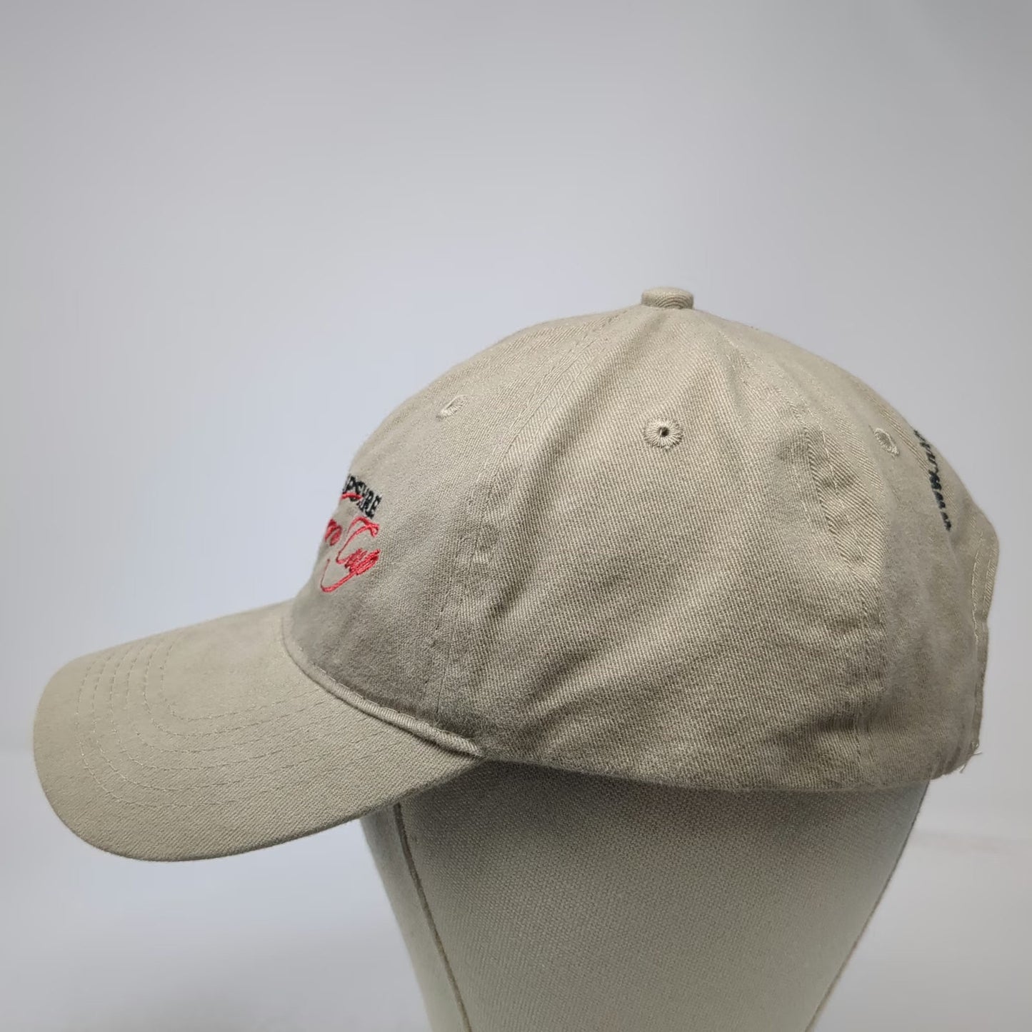 Port & Company New Hampshire Freedom Cup Beige One Size Baseball Cap Hat Cotton