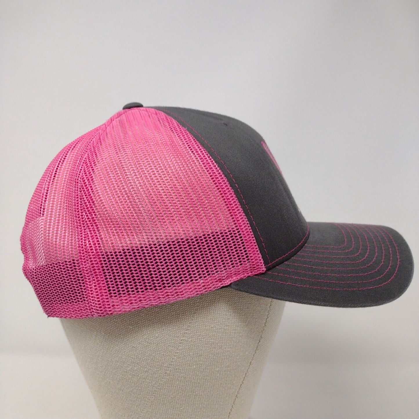 W376A Ontario OR Snapback Trucker Hat Multi OSFA Mesh Back Colorblock