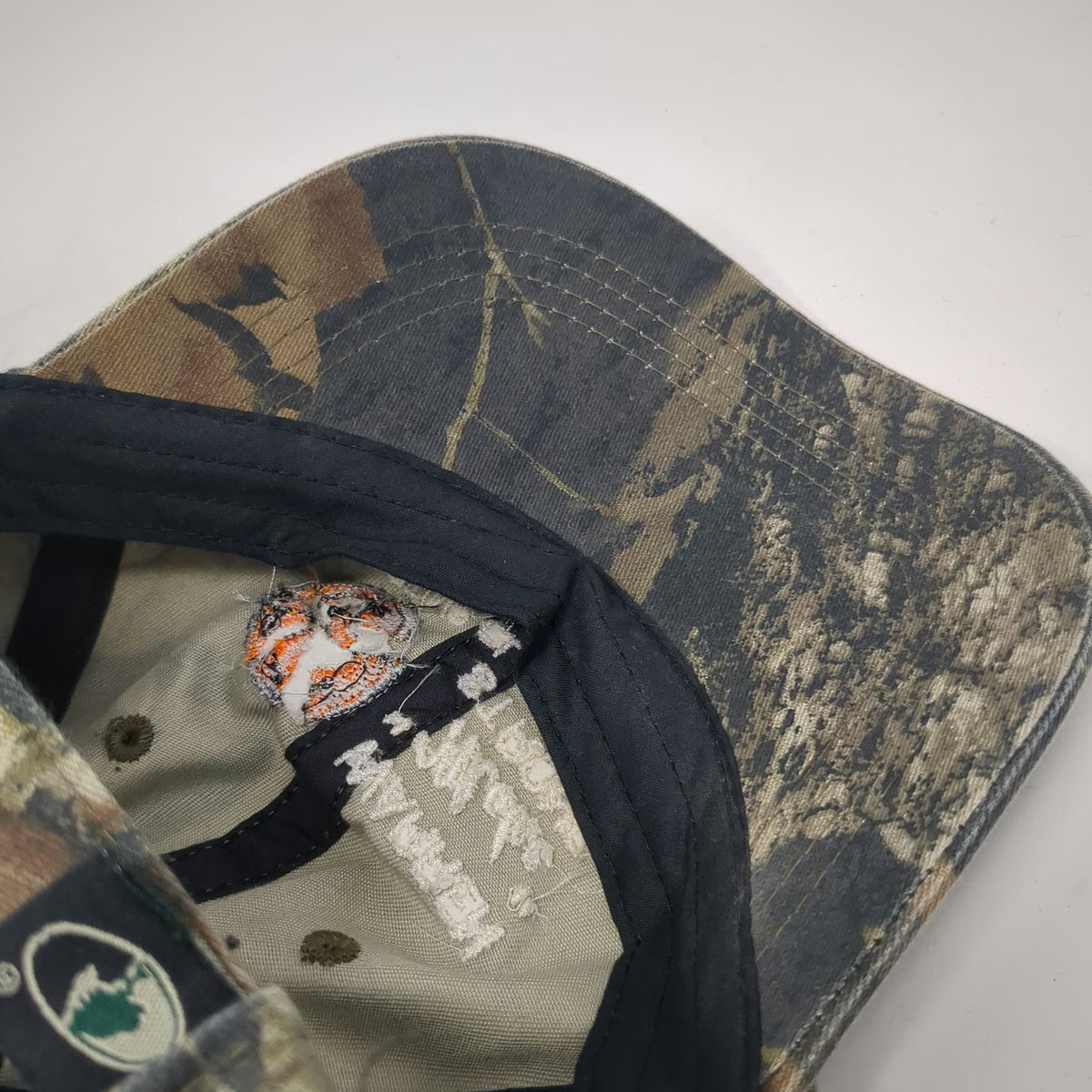 Port Authority Baseball Cap Green Camo OSFM Sporting Clays Shoot Hat Embroidered