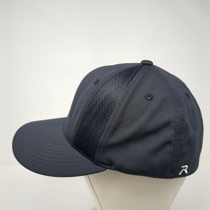 Richardson Fitted Hat Black L/XL Flexfit Breathable PTS Series Pulse Blank