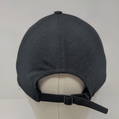 Lululemon Slideback Hat Black OSFA Adjustable Embroidered 6 Panel