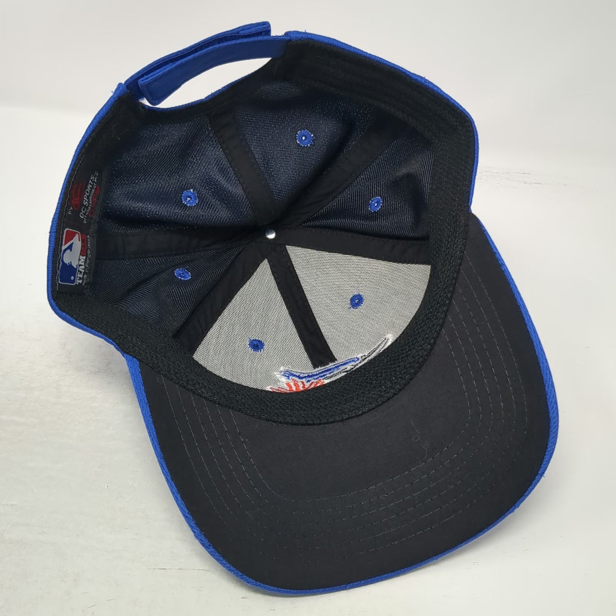 Toronto Blue Jays MLB OC Sports Baseball Cap Blue One Size Strapback Logo Hat