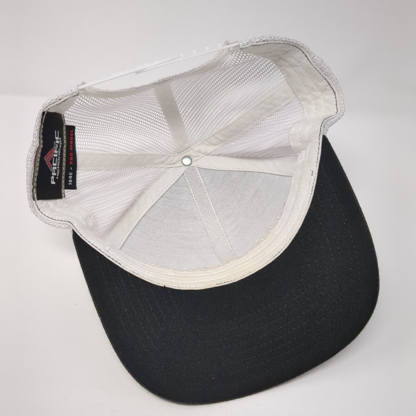 FatLossBro.Com Snapback Trucker Hat Black One Size Mesh Back Colorblock