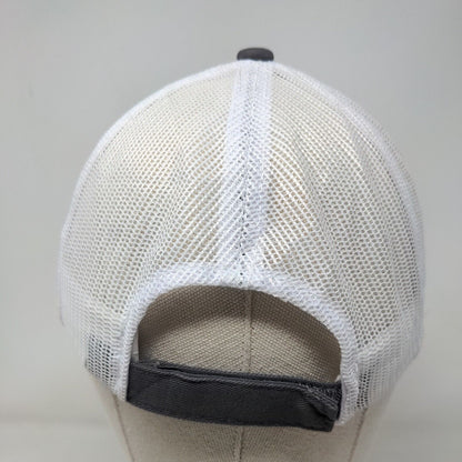 Copiah Bank Strapback Mesh Back Trucker Hat Gray One Size Platinum Series