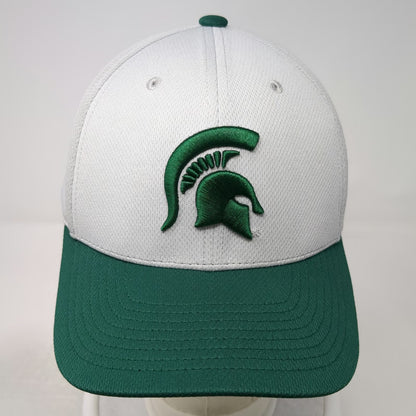 Michigan State Spartans NCAA Top of the World Cap Hat L Gray Green Embroidered