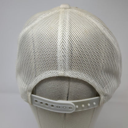 The Sports Authority Trucker Hat White OSFM Snapback Mesh Sporting Goods Logo
