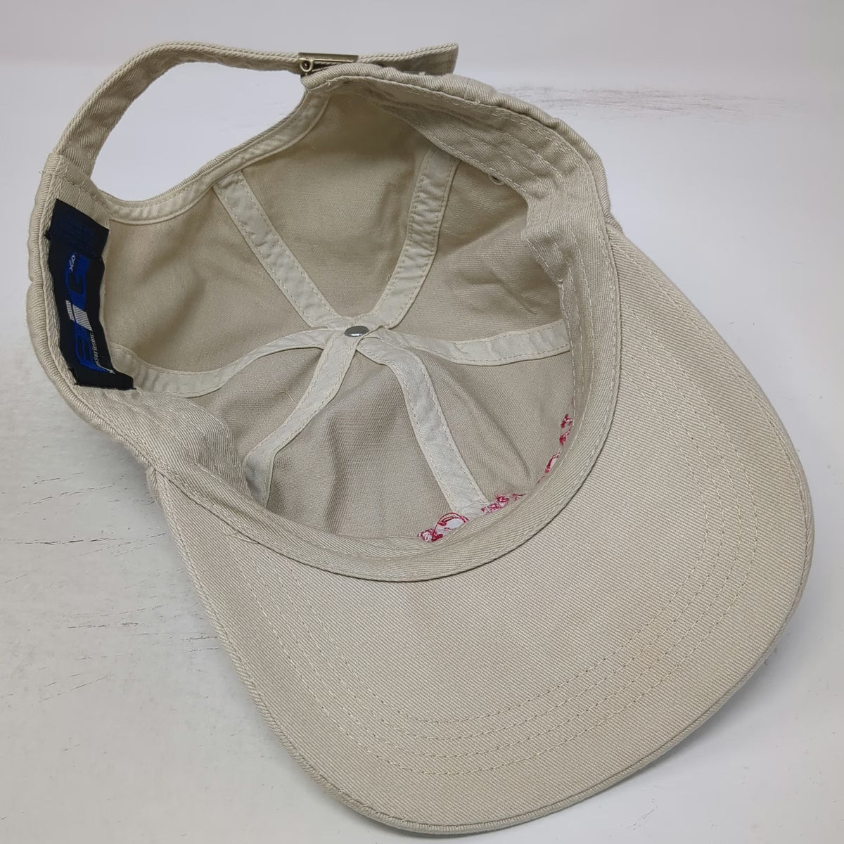 Big Accessories Baseball Cap Beige One Size Jacob's Creek Slideback Cotton Hat