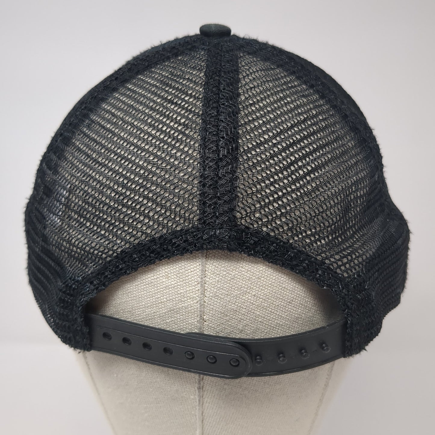 Purina Snapback Trucker Hat Black One Size Adjustable Embroidered Mesh Back