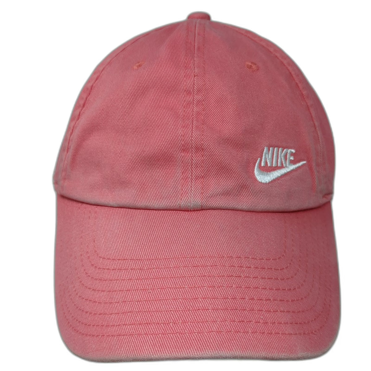 Nike Heritage 86 Baseball Cap Pink One Size Adjustable Slideback Logo Swoosh Hat