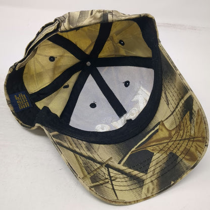 Koyo Hunting Camo Baseball Cap Beige One Size Embroidered Strapback Hat