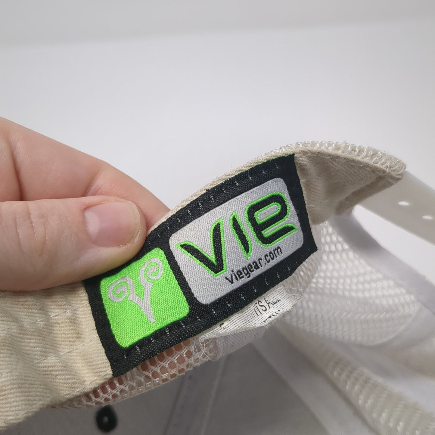 Campbell Tractor Snapback Trucker Hat Black One Size Mesh Back Vie