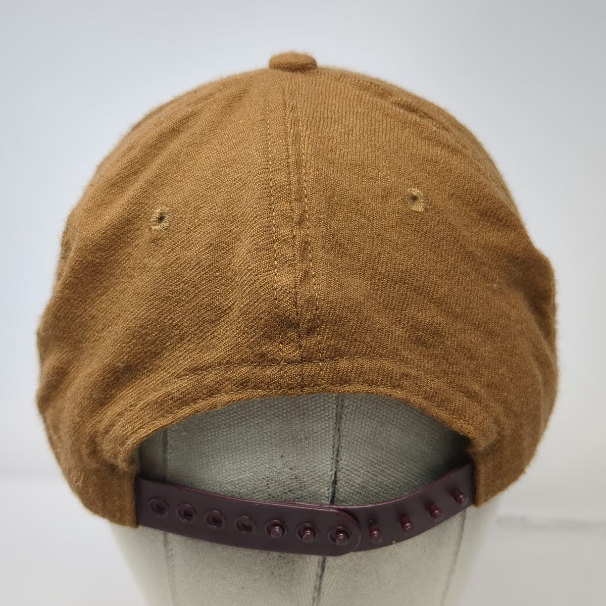 Hood Hat Snapback Brown One Size Idaho Sun Valley Gold Embroidery Wool hat