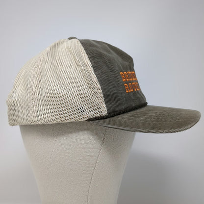 Richardson Trucker Hat Brown One Size Bruneau Round Up Corduroy Rope
