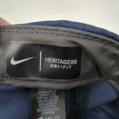 Nike Heritage86 Baseball Cap Blue One Size Dri-FIT Vast Abstract LLC Hat