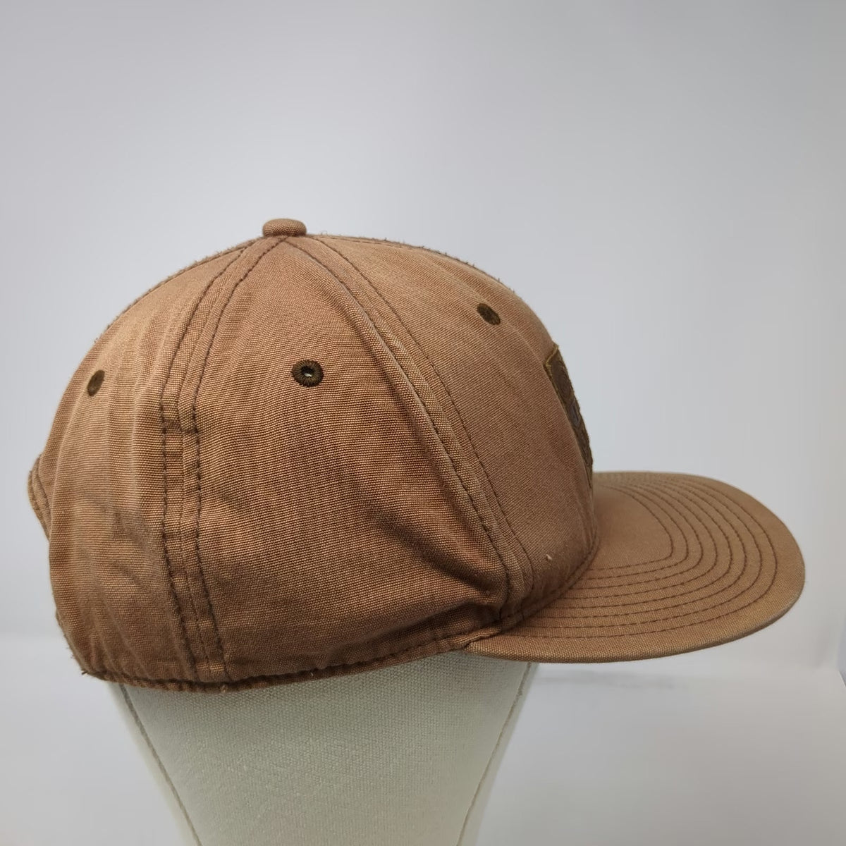 Electric Snapback Brown One Size Hat Quality Garments Est 2000 Logo Patch