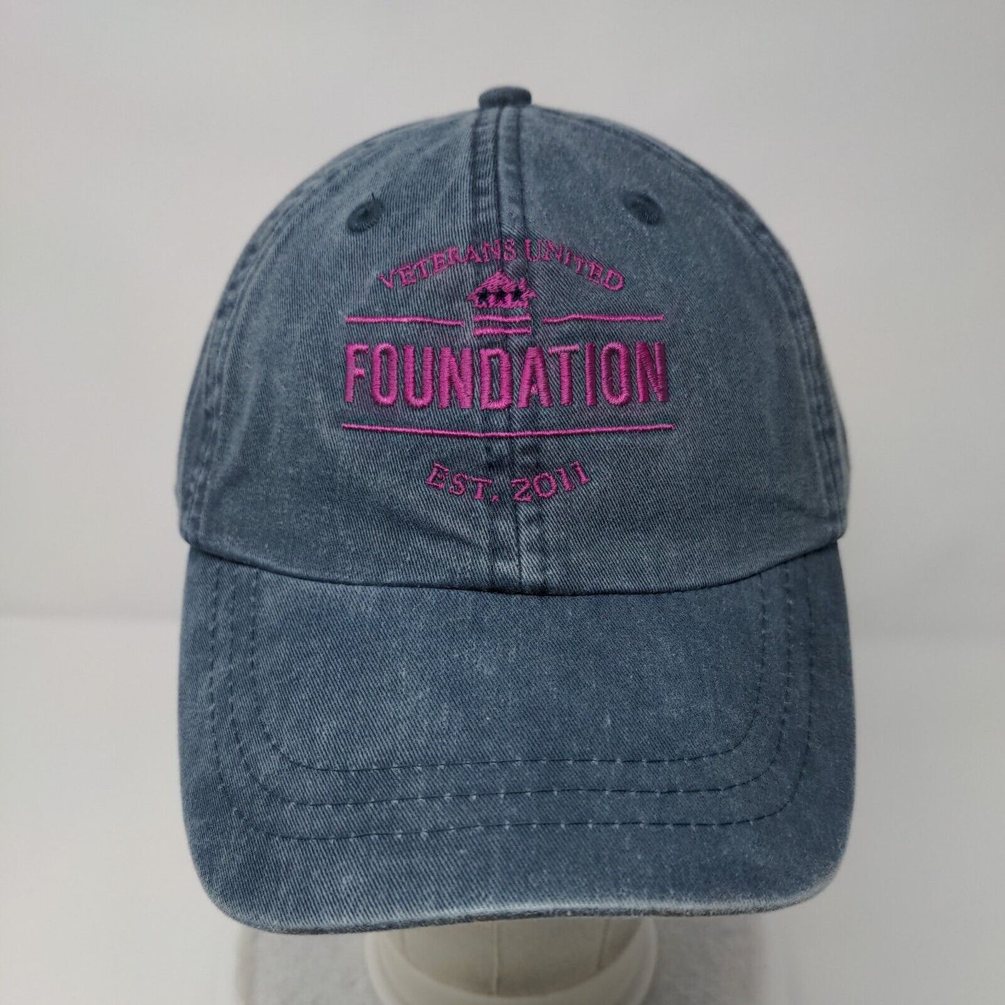 Veterans United Foundation Est. 2011 Slideback Hat Blue OS Adjustable Adams