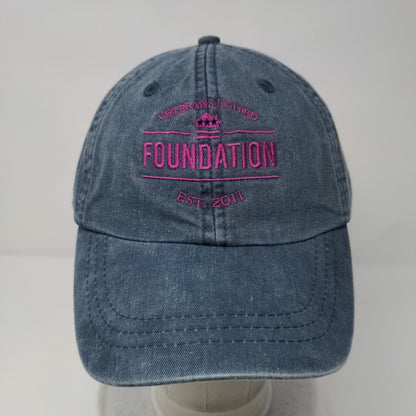 Veterans United Foundation Est. 2011 Slideback Hat Blue OS Adjustable Adams