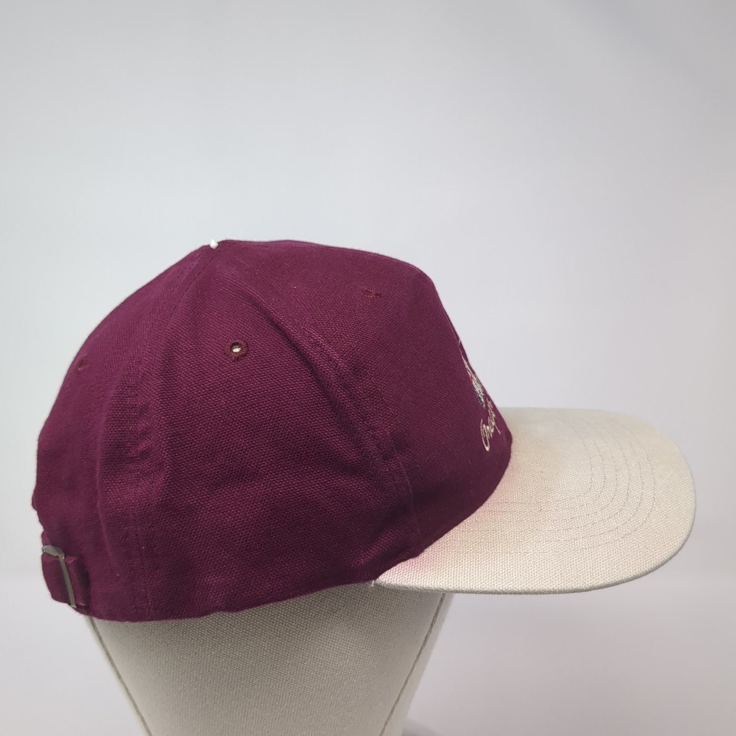 Oregon Coast Slideback Hat Red One Size Adjustable Colorblock Richardson