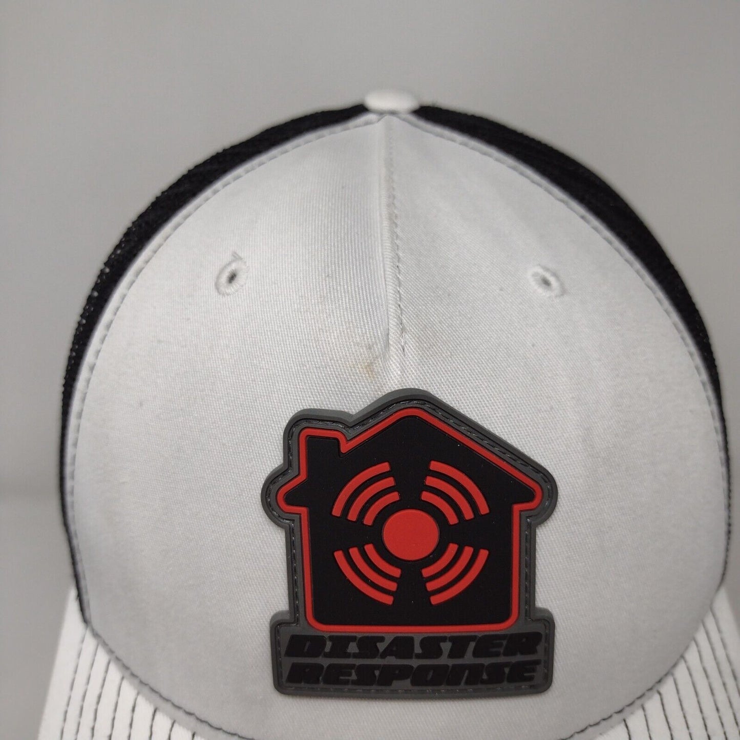 Disaster Response Snapback Trucker Hat Multicolor One Size Mesh Back