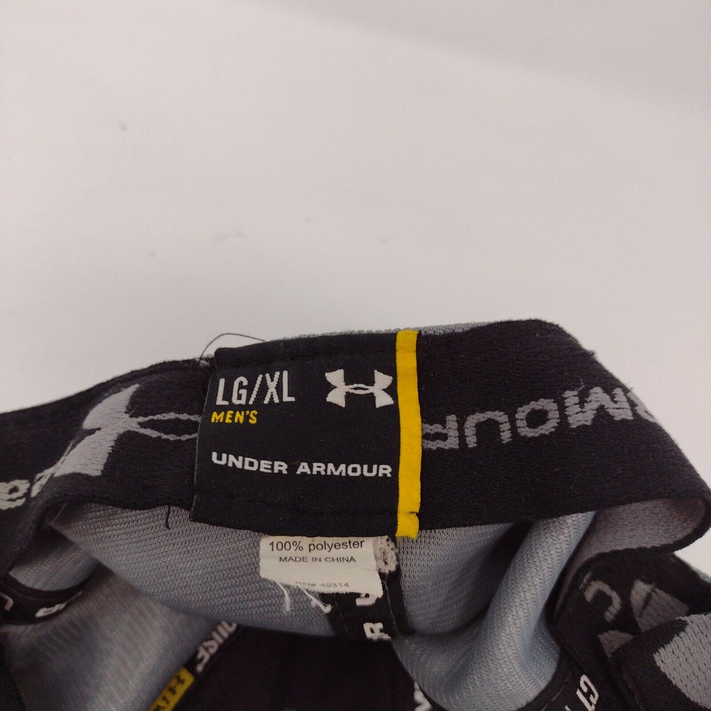 Sterling Warriors Fitted Hat Gray L/XL Embroidered Under Armour