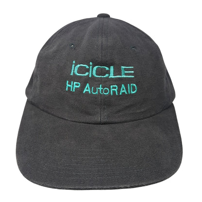 Icicle HP AutoRAID Slideback Baseball Cap Black One Size Adjustable Yupoong