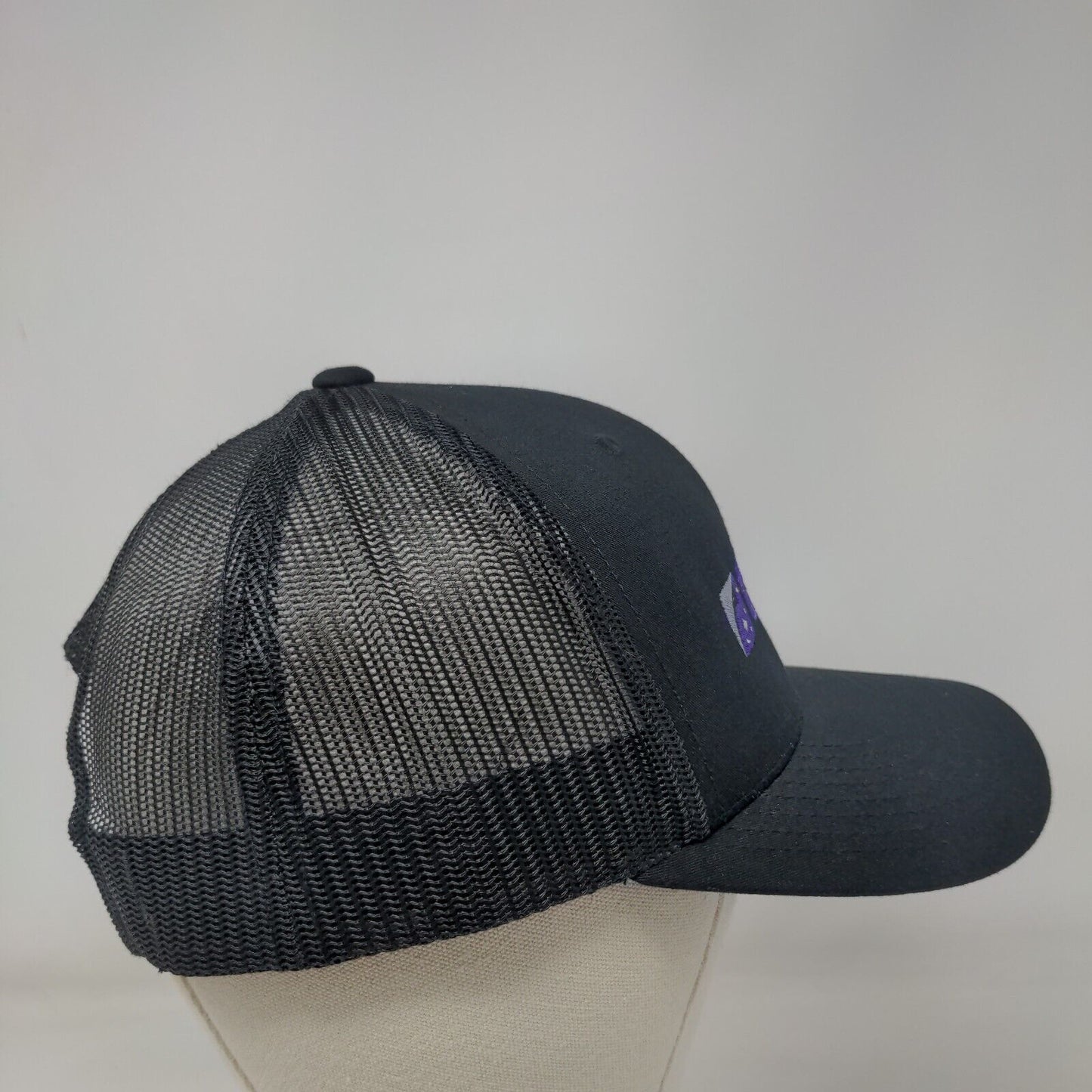 Tint Wiz Snapback Mesh Back Trucker Hat Black One Size Classics Yupoong