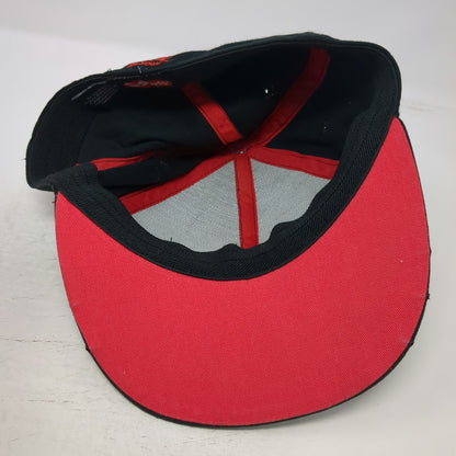 Concept One Dr Seuss Cat in the Hat Baseball Cap Black Gray Red White L Fitted