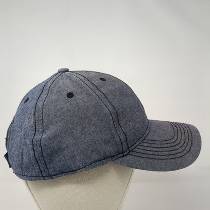 Laughlin Nevada Strapback Hat Blue One Size Adjustable Embroidered