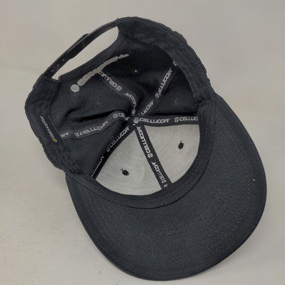 Cellucor Men's Snapback Hat Black Embroidered Big Logo Spell Out