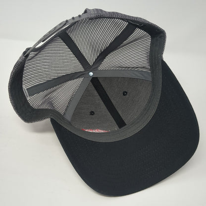 Valley Wide Cooperative Snapback Trucker Hat Black One Size Adjustable