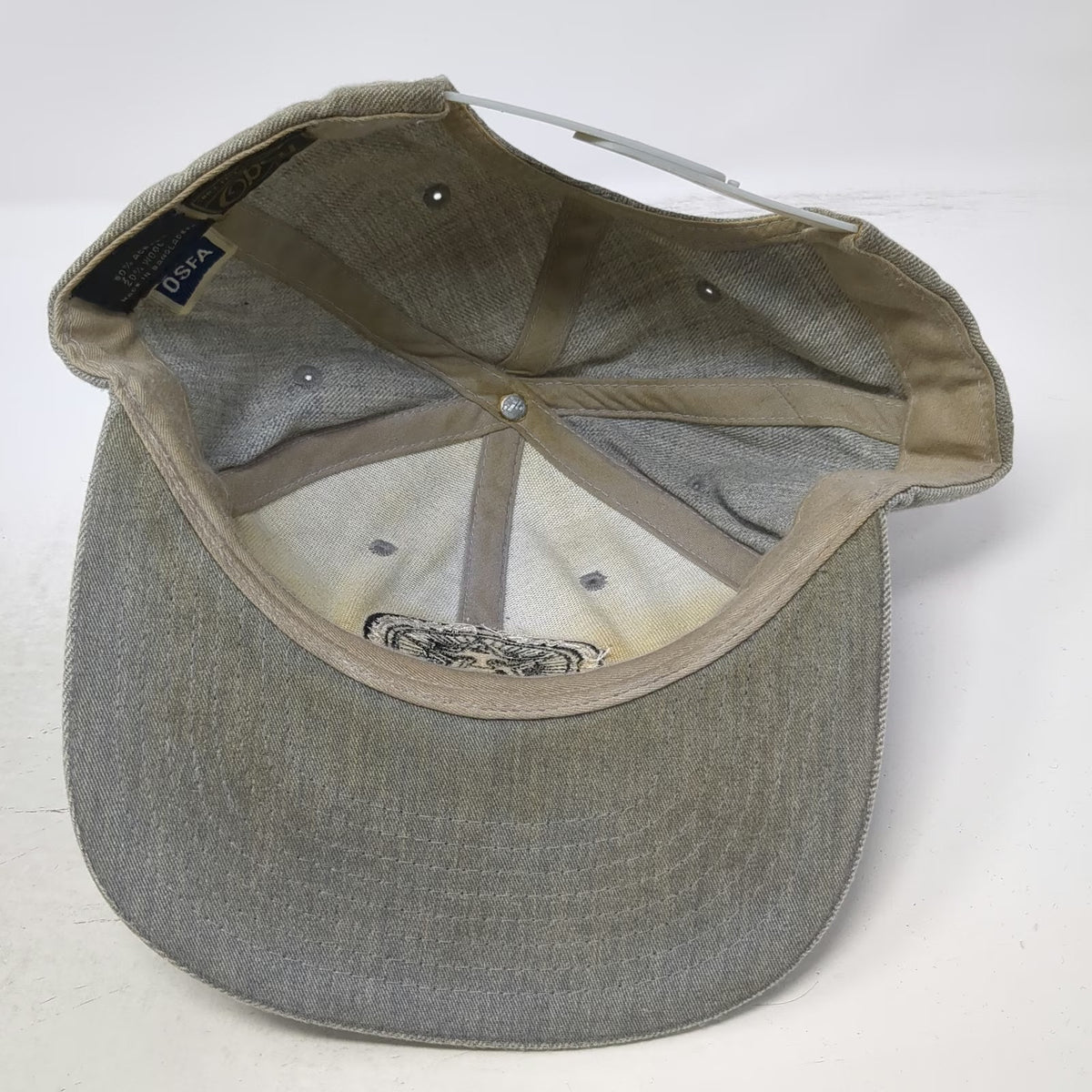 Obey Snapback Gray One Size Star Logo Patch Posse Playing In The Streets Hat