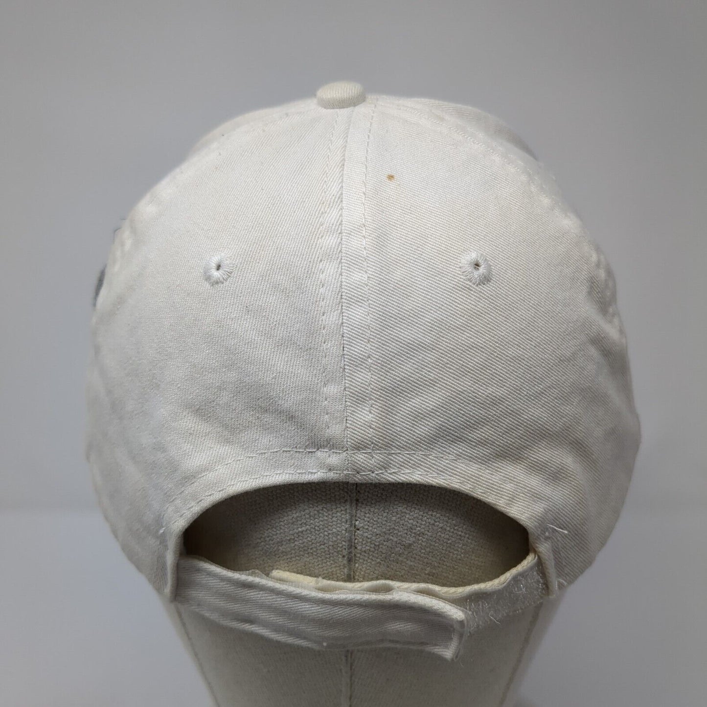 Greece Strapback Hat White One Size Adjustable Embroidered 6 Panel Karfil