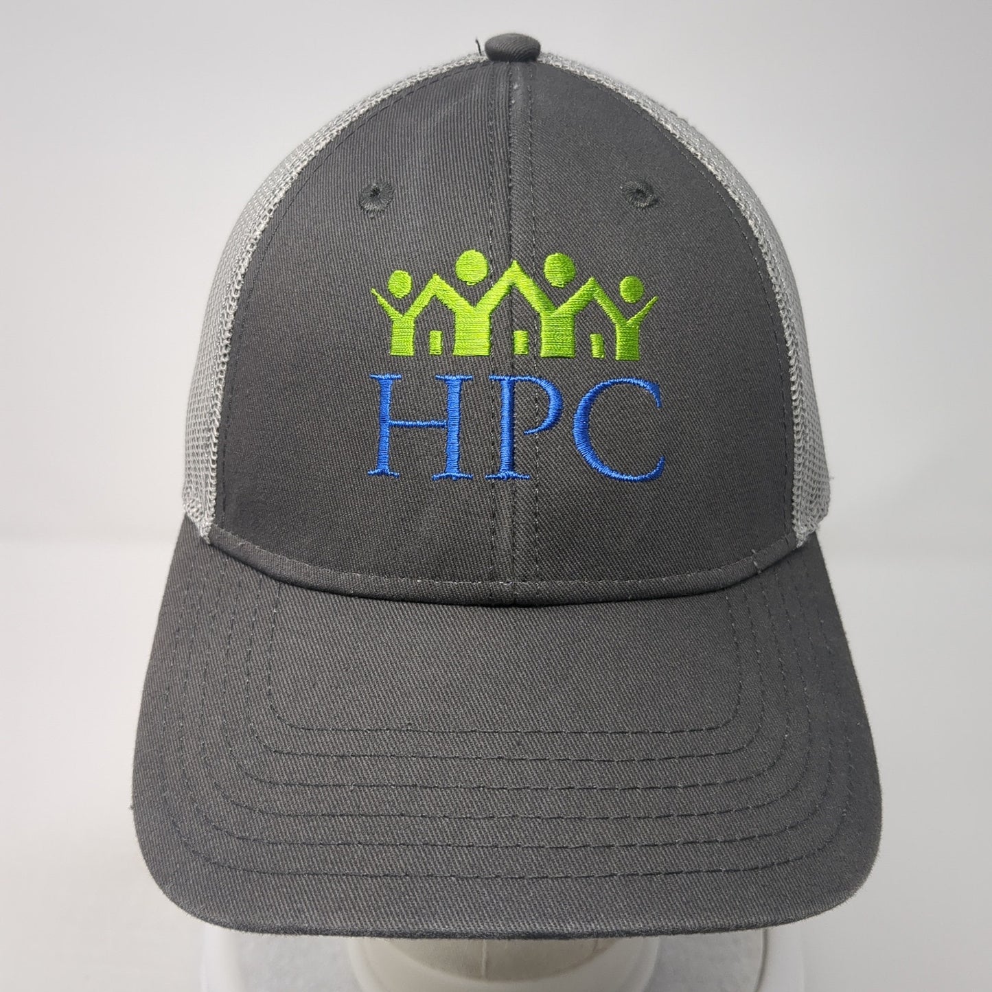 HPC Snapback Trucker Hat Gray One Size Mesh Back Outdoor Cap America
