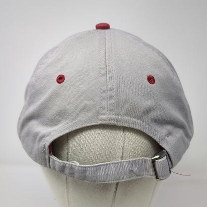 Pukka Baseball Cap Red Gray One Size NCAA Washington State University Alumni Hat