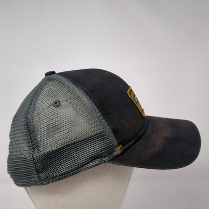 Carhartt Snapback Mesh Back Trucker Hat Black One Size Adjustable