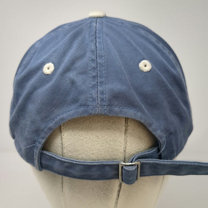 Outdoor Cap Baseball Cap Blue One Size Embroidered Fish Two Tone Slideback Hat