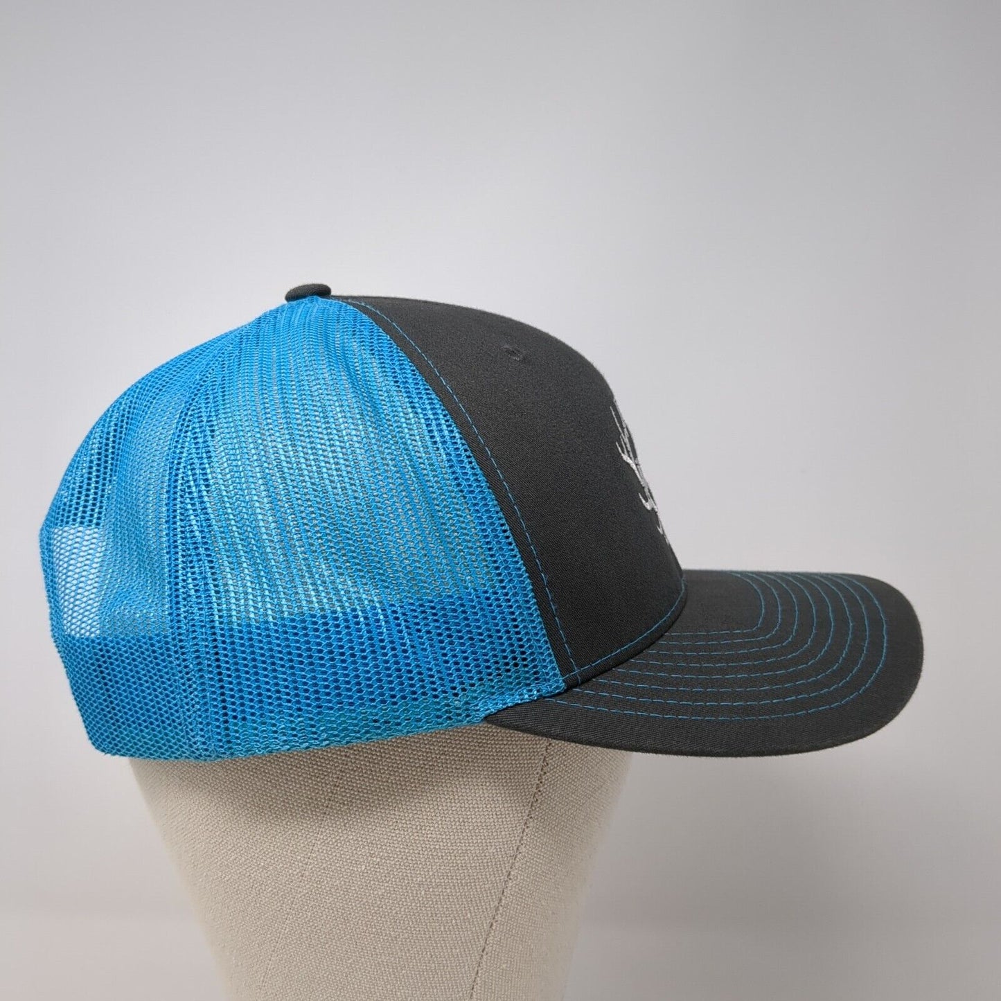 Hine Market Snapback 112 Trucker Hat Multi OS Adjustable Mesh Back Richardson