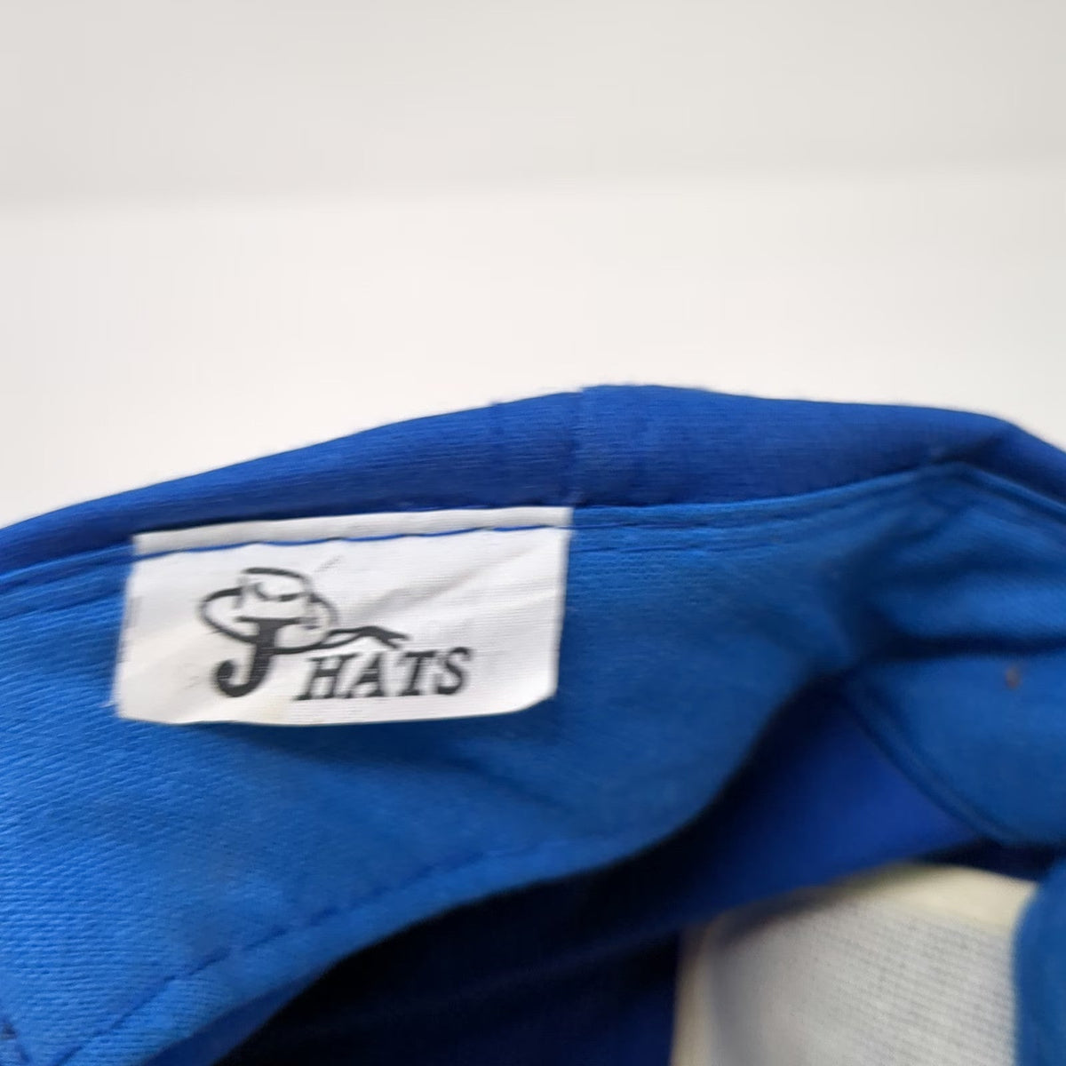 J Hats Aquarium of the Americas Hat Blue One Size 5 Panel Snapback Cotton Fish