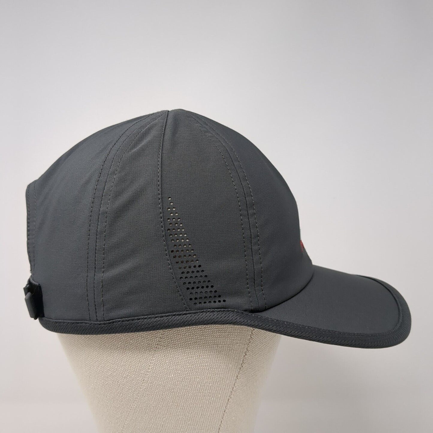 Kirkland Signature Strapback Hat Gray One Size Adjustable Perforated
