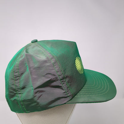 AT&T Snapback Hat Green One Size Adjustable Solid Outdoor Royce's