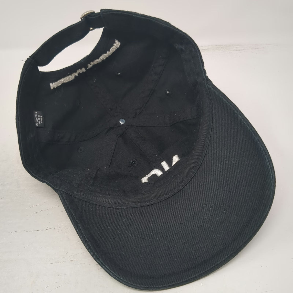 Meghan Trainor NO Baseball Cap Black One Size Adjustable Slideback Hat Music