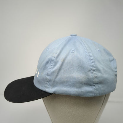 Pepsi Baseball Cap Blue One Size Two Tone Embroidered Logo Strapback Cotton Hat