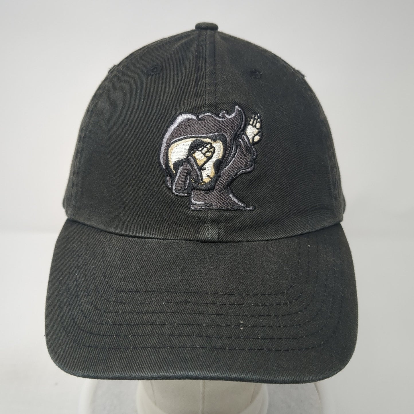 Ghost Boy Co. Slideback Hat Black One Size Adjustable Embroidered