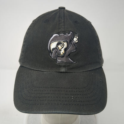 Ghost Boy Co. Slideback Hat Black One Size Adjustable Embroidered