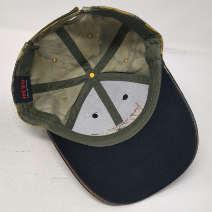 Otto Baseball Cap Black Camo One Size Lower Valley Machine Shop Inc Logo Hat